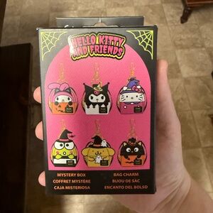 Loungefly Black Mystery Box Bag Charm Packaging